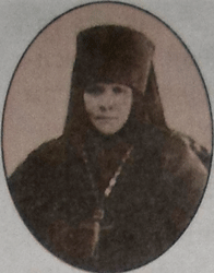 Первая настоятельница Пюхтицкого монастыря, игумения Варвара I (Блохина; 1892-1897). Фотография