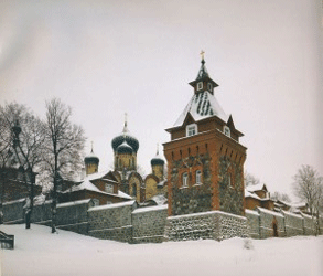 Свято-Успенский Пюхтицкий монастырь (вид с северо-запада)