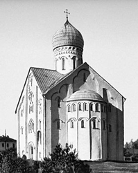 Церковь Спас-Преображения на Ильине в Новгороде. 1374 г.