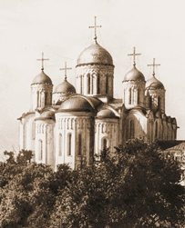Успенский собор во Владимире. 1185-1189 гг.