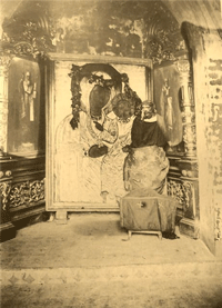 Внутренний вид соборной часовни. Фото А.Т. Доморацкого. 1929 г.